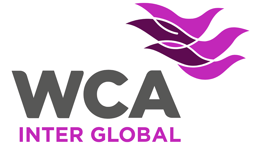 WCA Inter Global logo: Cargo export and clearance services. -Shipping Company in Egypt